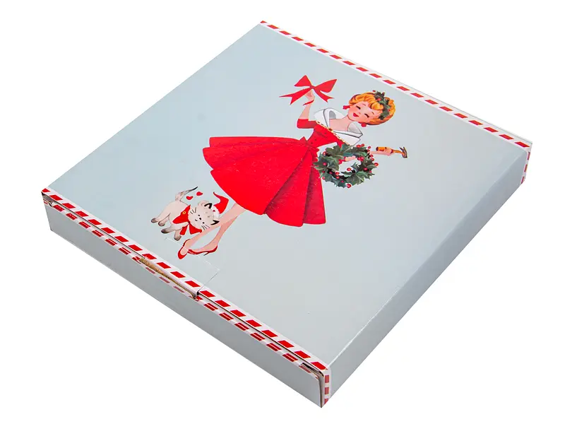 Набір з 2-х тарілок Lefard Miss Christmas 20.5 см (924-886) - фото 3