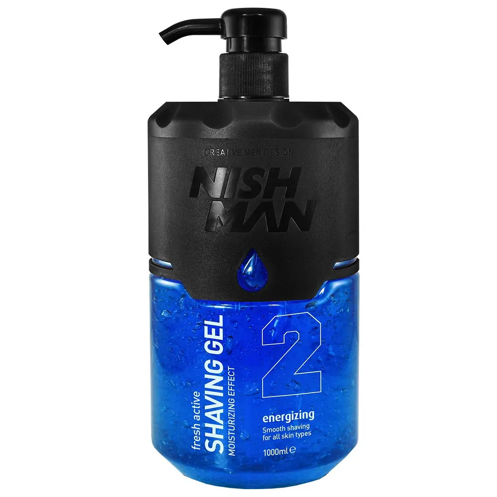 Гель для гоління Nishman Fresh Active Shaving Gel No.2 1000 мл