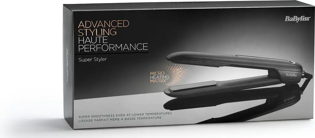 Выпрямитель BaByliss Super Styler черный (ST485E) - фото 9