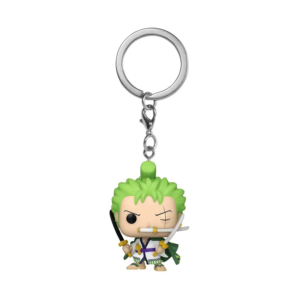 Брелок Funko Pop Keychain One Piece Roronoa Zoro Ван Пис Ророноа Зоро 4 см K ОР - фото 2