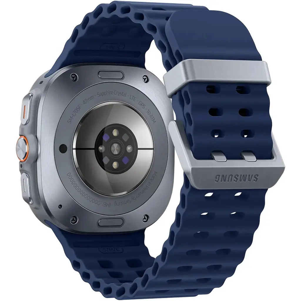 Смарт-годинник Samsung Galaxy Watch Ultra (2025) 47мм e-SIM (L705) 1.5, 480x480, sAMOLED, BT 5.3, NFC, 2/64ГБ, синій титановий - фото 8