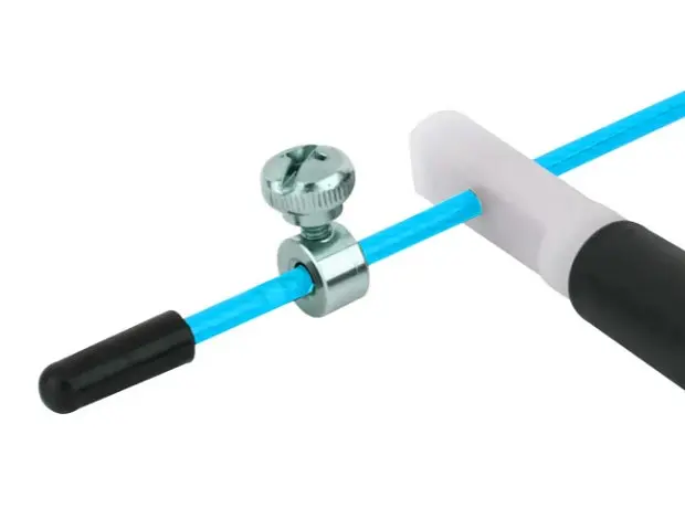 Скакалка швидкісна PowerPlay 4202 Ultra Speed Rope Бірюзова 2,9 м (PP_4202_Cyan) - фото 4