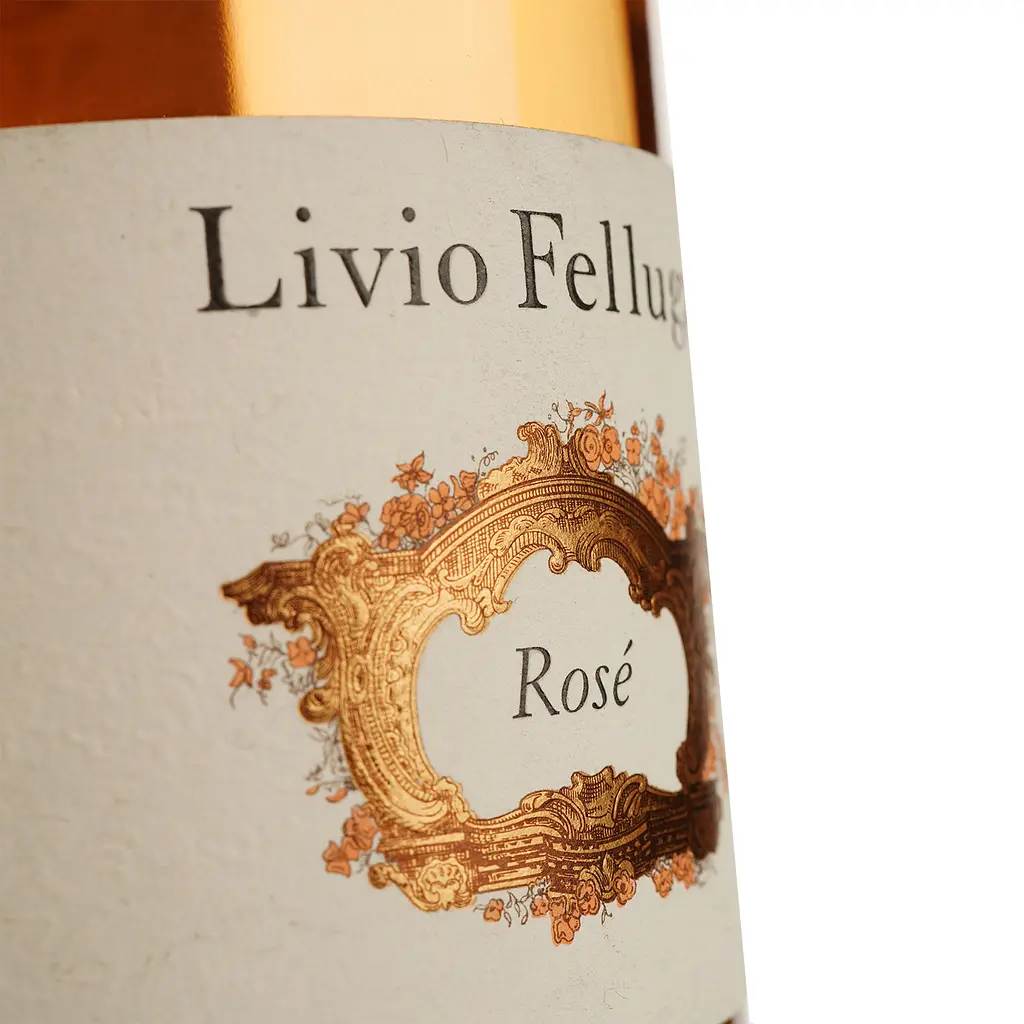 Вино Livio Felluga Rose, розовое, сухое, 13%, 0,75 л - фото 3