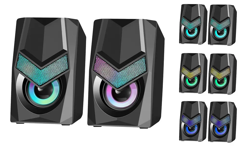 Акустична система 2.0 Defender Solar 1 6Вт RGB USB - фото 3