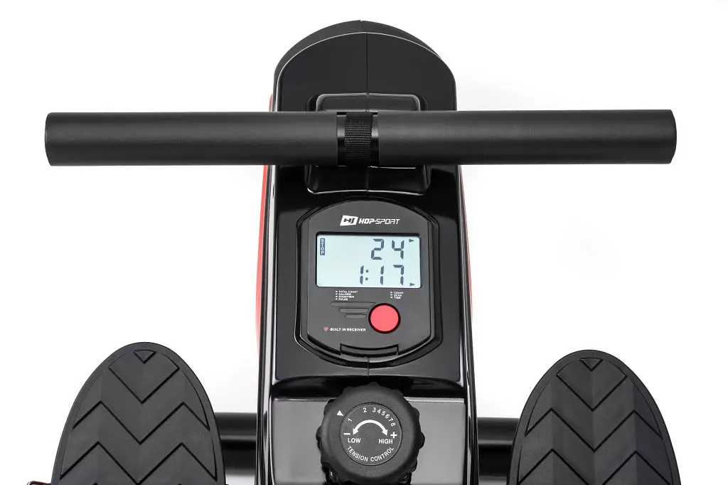 Гребний тренажер Hop-Sport HS-060R Cross червоний  - фото 8