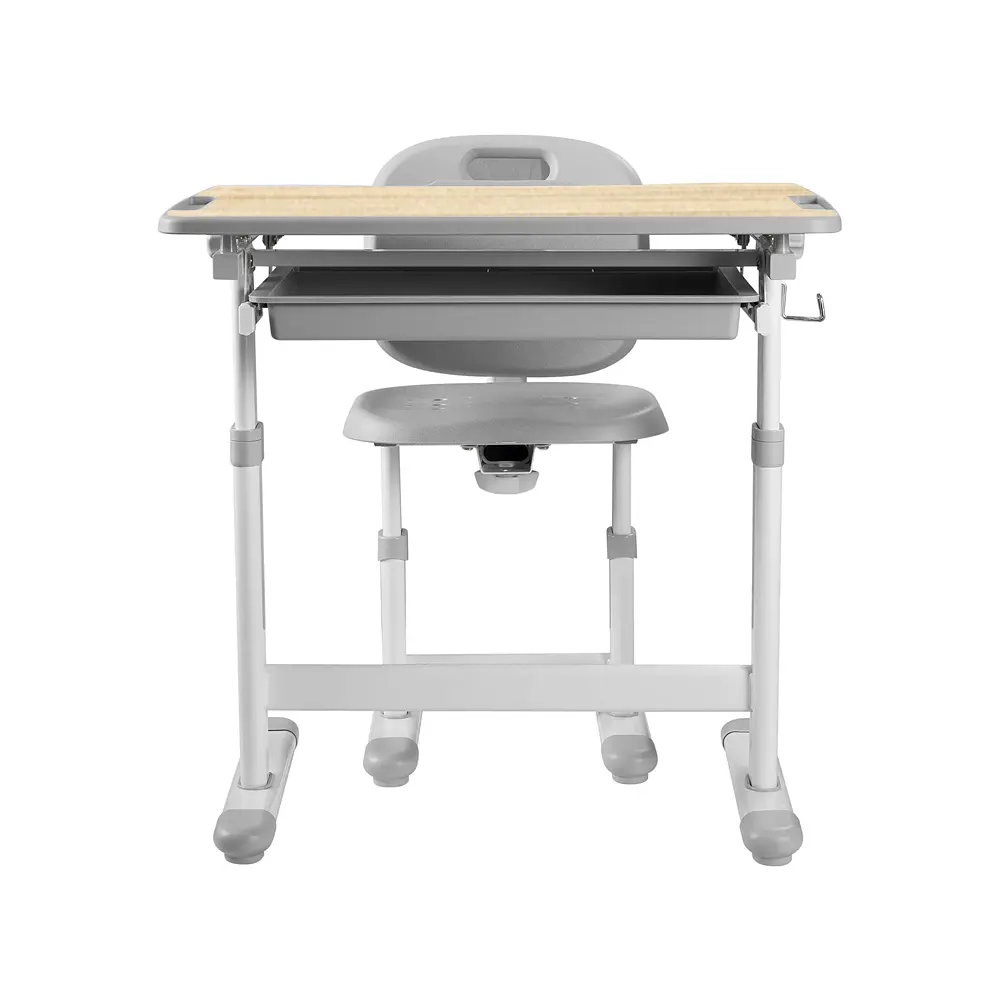 Парта и стул трансформеры Piccolino III Grey FunDesk - фото 5
