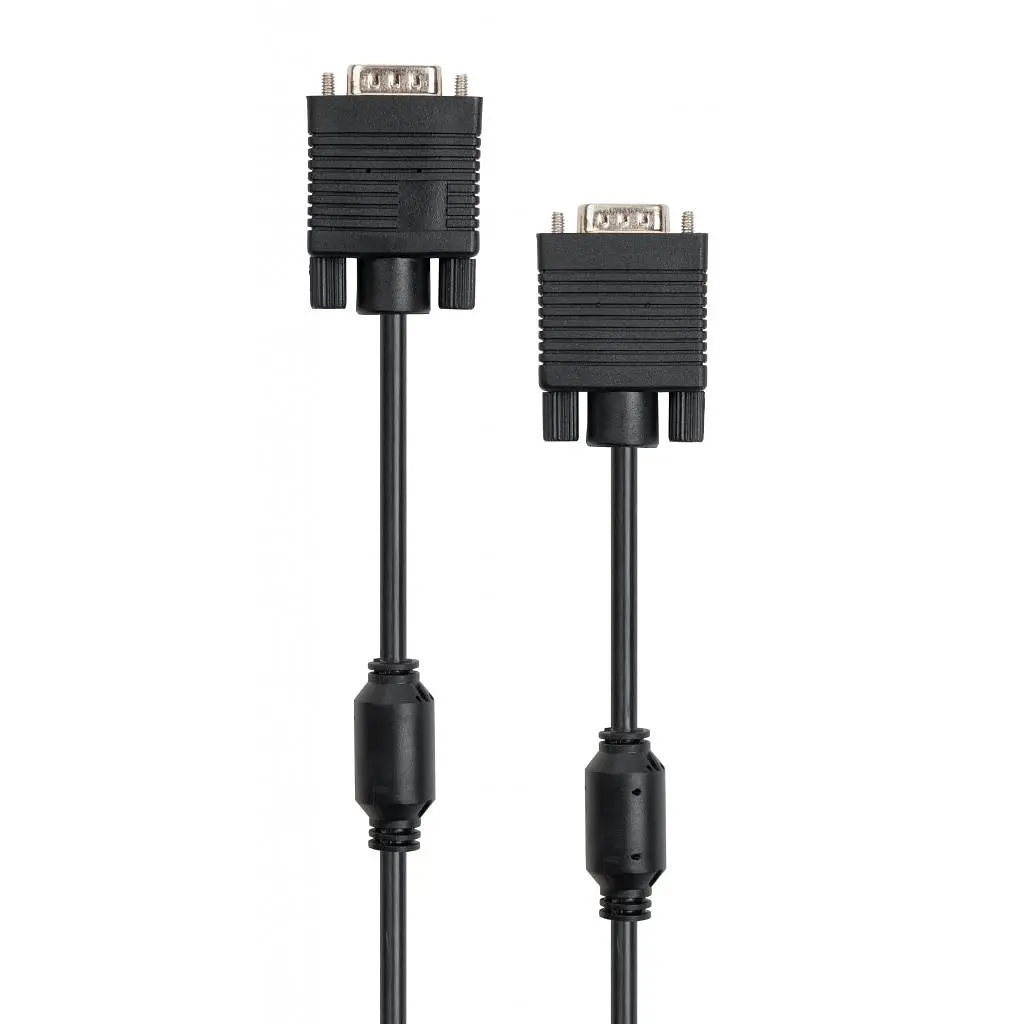 Кабель мультимедийный VGA 1.8m Vinga (VCPVGAMM1.8) - фото 2