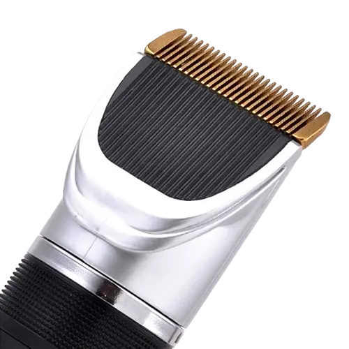 Машинка для стрижки волосся Gemei GM-550 бездротова з керамічними лезами чорна з червоним (GM-550_416) - фото 3