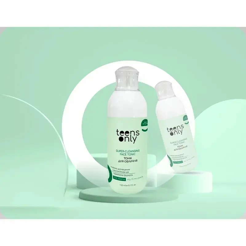 Тонік для обличчя Teens Only For-Teens Anti-Acne Face Tonic 13+ для проблемної шкіри проти висипань 150 мл (4820278290066) - фото 2