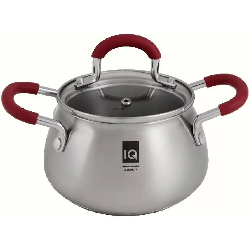 Каструля IQ Be Royal з кришкою 16 см 1.5 л (IQ-2051-16) - фото 2