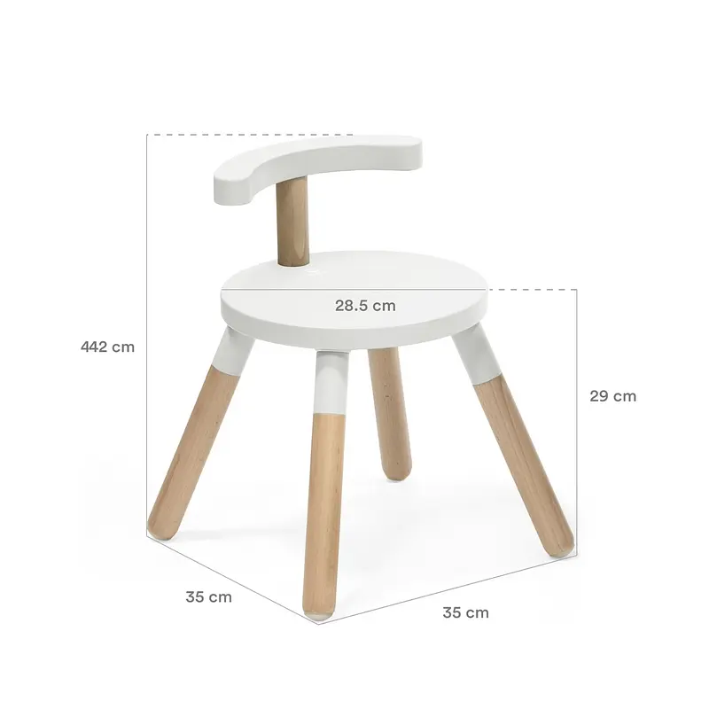 Стілець Stokke MuTable V2 білий (627101) - фото 9