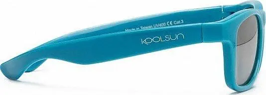 Дитячі сонцезахисні окуляри Koolsun Wave 3+ блакитні (KS-WACB003) - фото 2