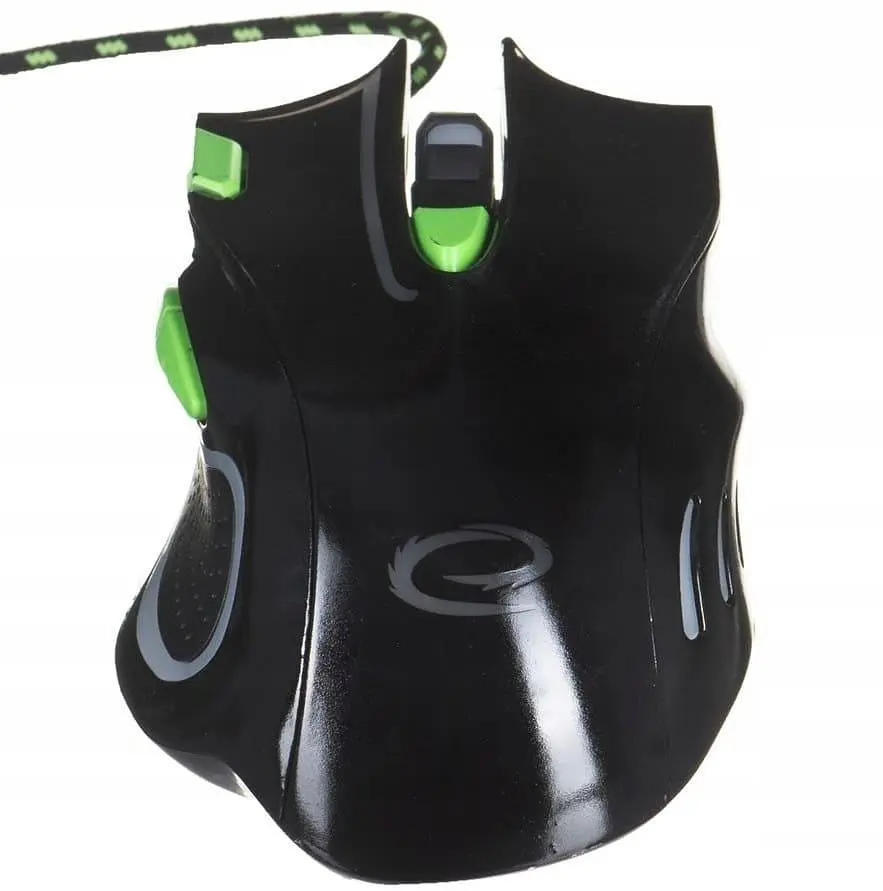 Миша Esperanza MX401 Hawk USB Black-Green (EGM401KG) - фото 6