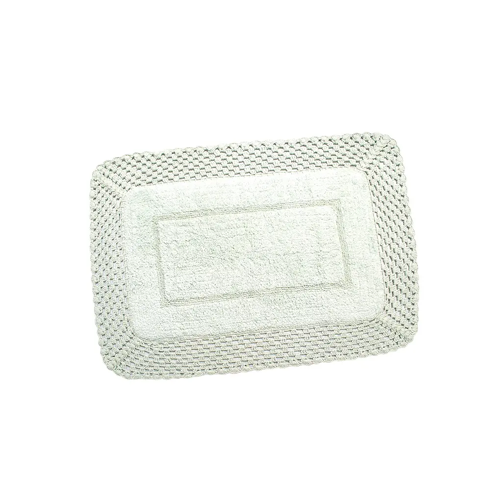 Набор ковриков Irya - Lizz mint ментоловый 70x100+45x65 - фото 2