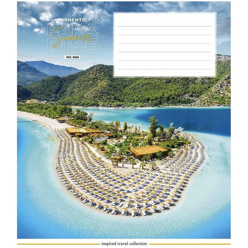 Зошит учнівський Школярик Summer paradise, у клітинку, 24 аркуші, ВД-лак, 25 шт. (024-3251K) - фото 2