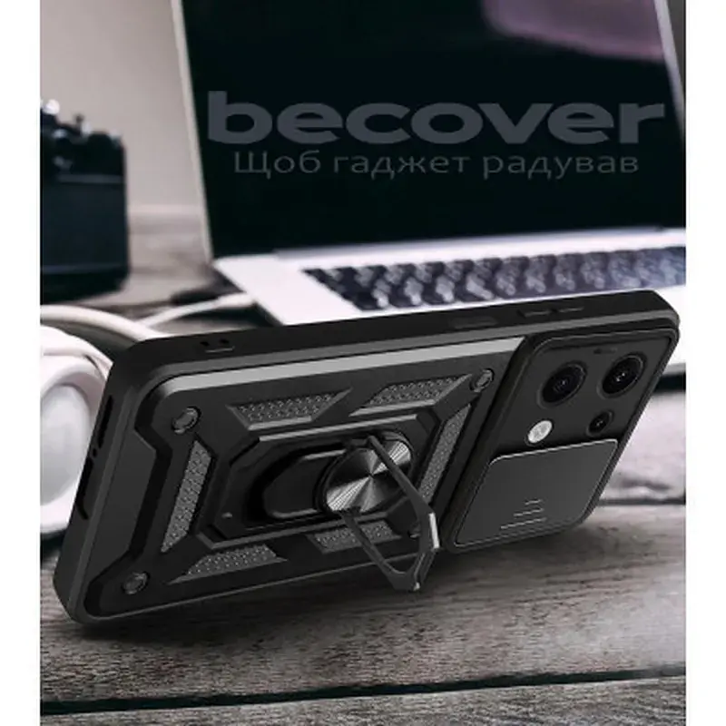 Чохол до мобільного телефона BeCover Military Xiaomi Redmi Note 13 5G Black (711030) - фото 3