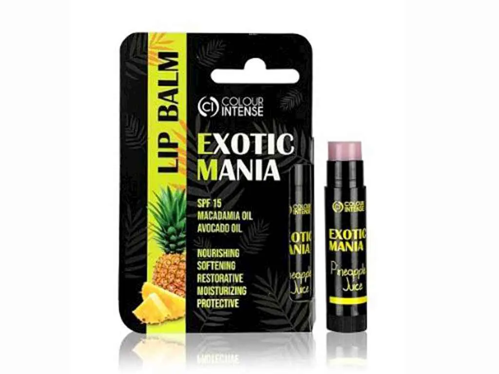 Бальзам для губ COLOUR INTENSE Exotic Mania 5г 01 Сік Ананаса