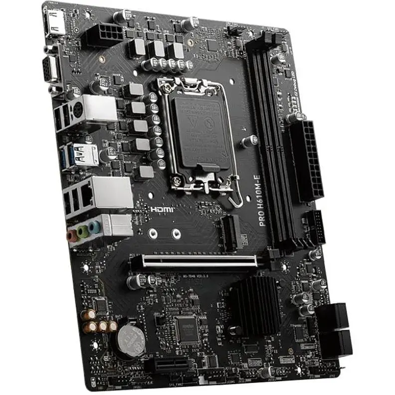 Материнская плата MSI Pro H610M-E Socket 1700 - фото 2