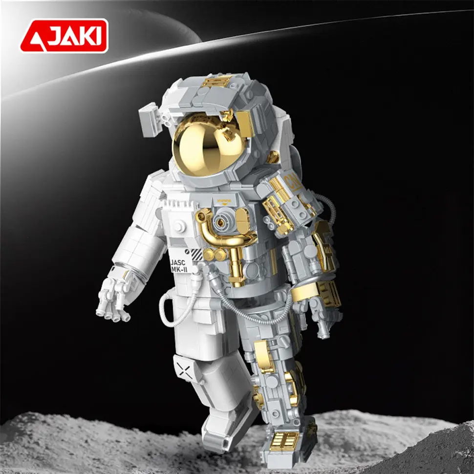 Дитячий конструктор "Астронавт" JAKI JK9116 серії "Космічний світанок" 916 деталей - фото 7