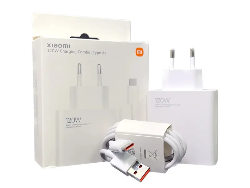 Мережевий зарядний пристрій Xiaomi 120 W Charger + USB Type-C Cable White (BHR6034EU) - фото 5