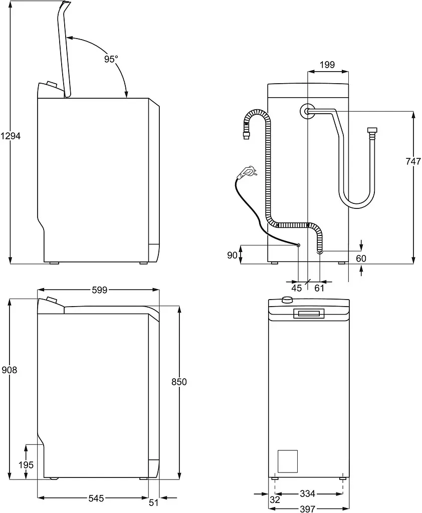 Пральна машина Electrolux (EW8T3372U) - фото 2
