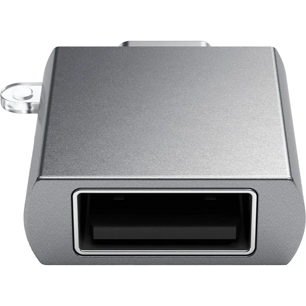 Адаптер Satechi Aluminum Type-C to USB-A 3.0 Adapter Space Gray (ST-TCUAM) - фото 4