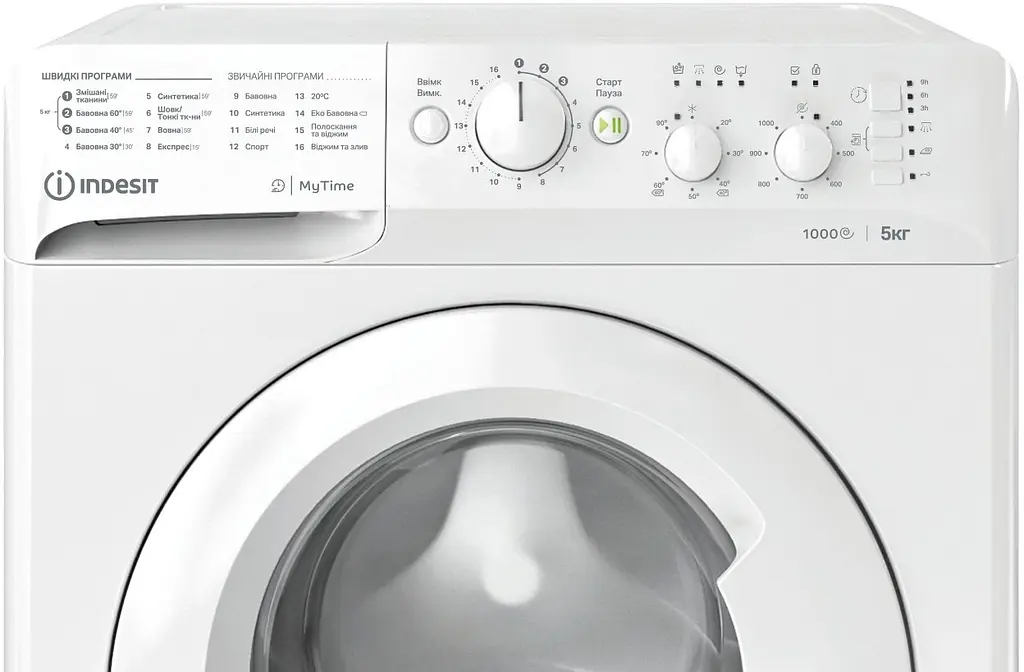 Пральна машина Indesit OMTWSC 51052 W UA - фото 2