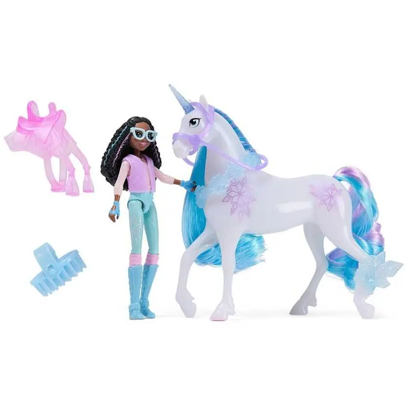 Набор из куклы и единорога Unicorn Academy Лейла и Льдинка (SM23203/6072675) - фото 3