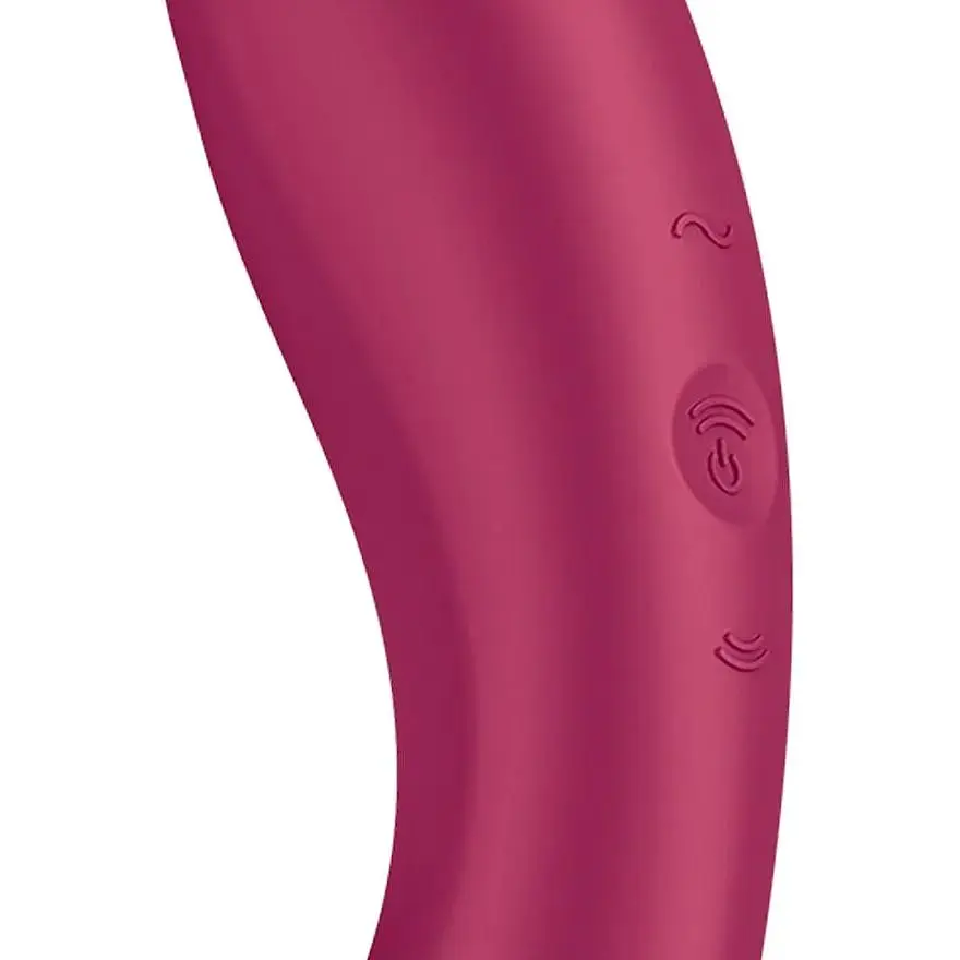 Вакуумний стимулятор Satisfyer Curvy Trinity 1 Red - фото 3