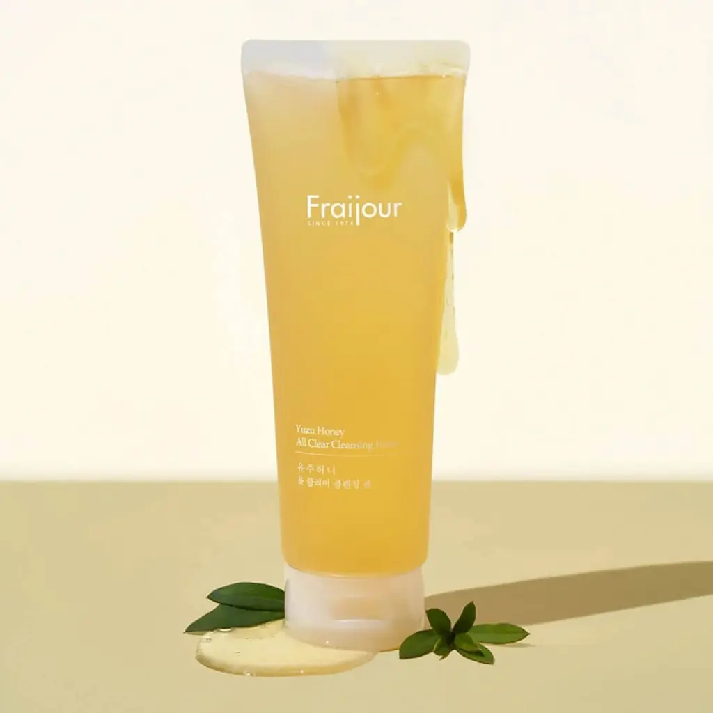 Пінка для вмивання з прополісом та юдзу Yuzu Honey All Clear Cleansing Foam Fraijour 250 мл - фото 2