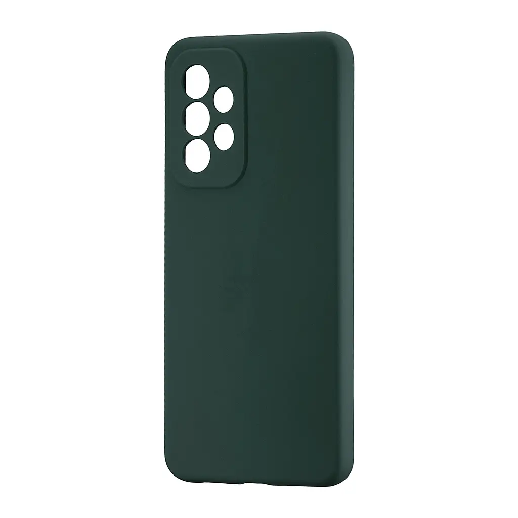 Чохол Silicone Case Samsung A33 5G (A336) Dark Green