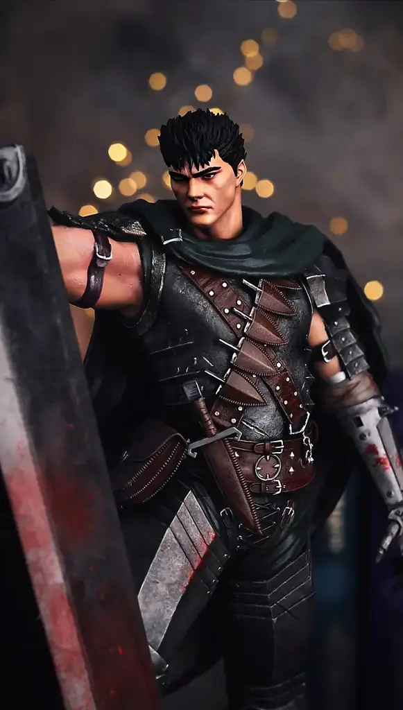 Фигурка BrushMe 3D Magicca Берсерк Гатс Berserk Guts 20 см - фото 5