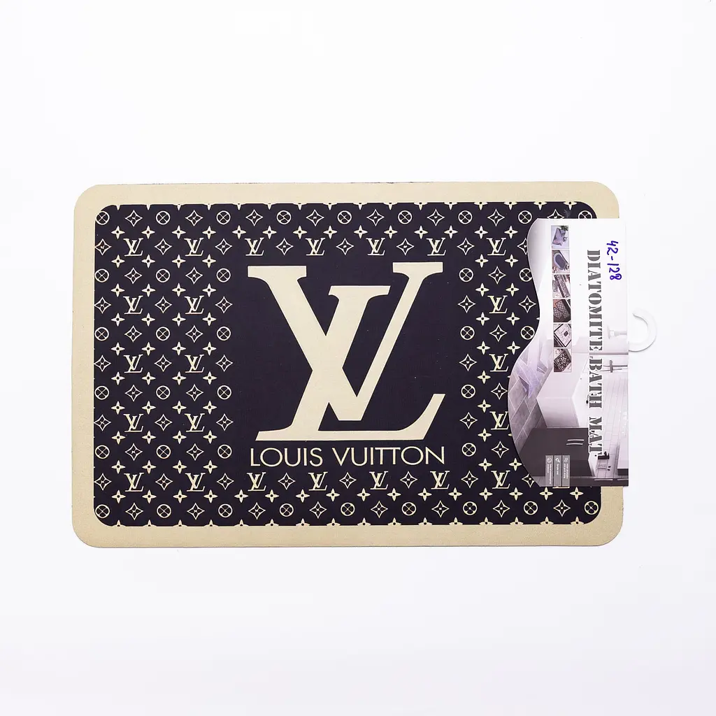 Придверний діатомітовий килимок Monogram 58×38 см Yiwu HP-42-128 - фото 4