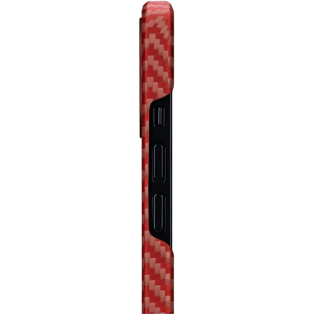 Чохол-накладка Pitaka MagEZ Case Herringbone Red/Orange для iPhone 12 mini (KI1207) - фото 4