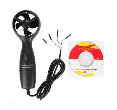 Анемометр крильчатка 0,8-45 м/с, 0-50 °C BENETECH GM8904 - фото 3