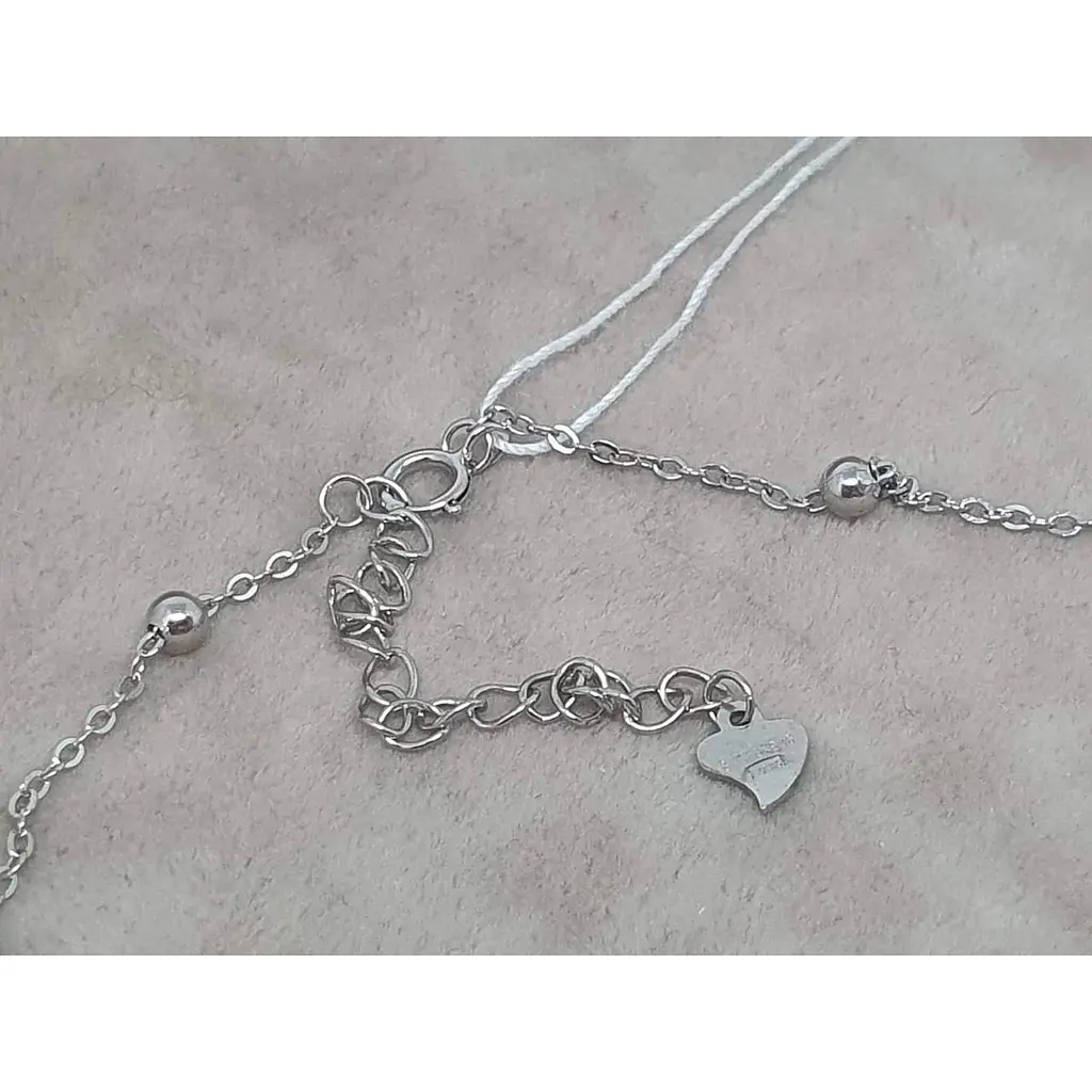 Срібний браслет Silvex 925 з фіанітами на ногу. Б2Ф/707Н - фото 4