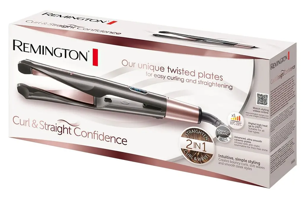 Плойка для волосся Remington Curl & Straight Confidence (S6606) [68644] - фото 6
