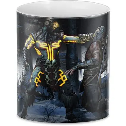 Кухоль GeekLand Mortal Kombat Мортал Комбат битва MK.02.25 330 мл білий - фото 3