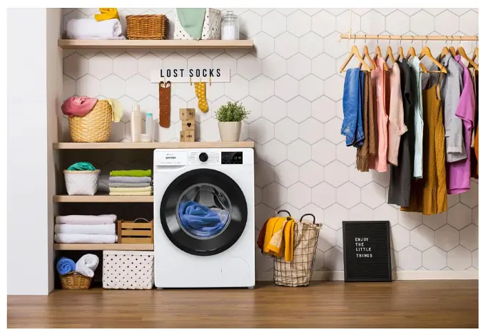 Пральна машина Gorenje WPNEI94A1SWIFI/UA автоматична (6997664) - фото 7