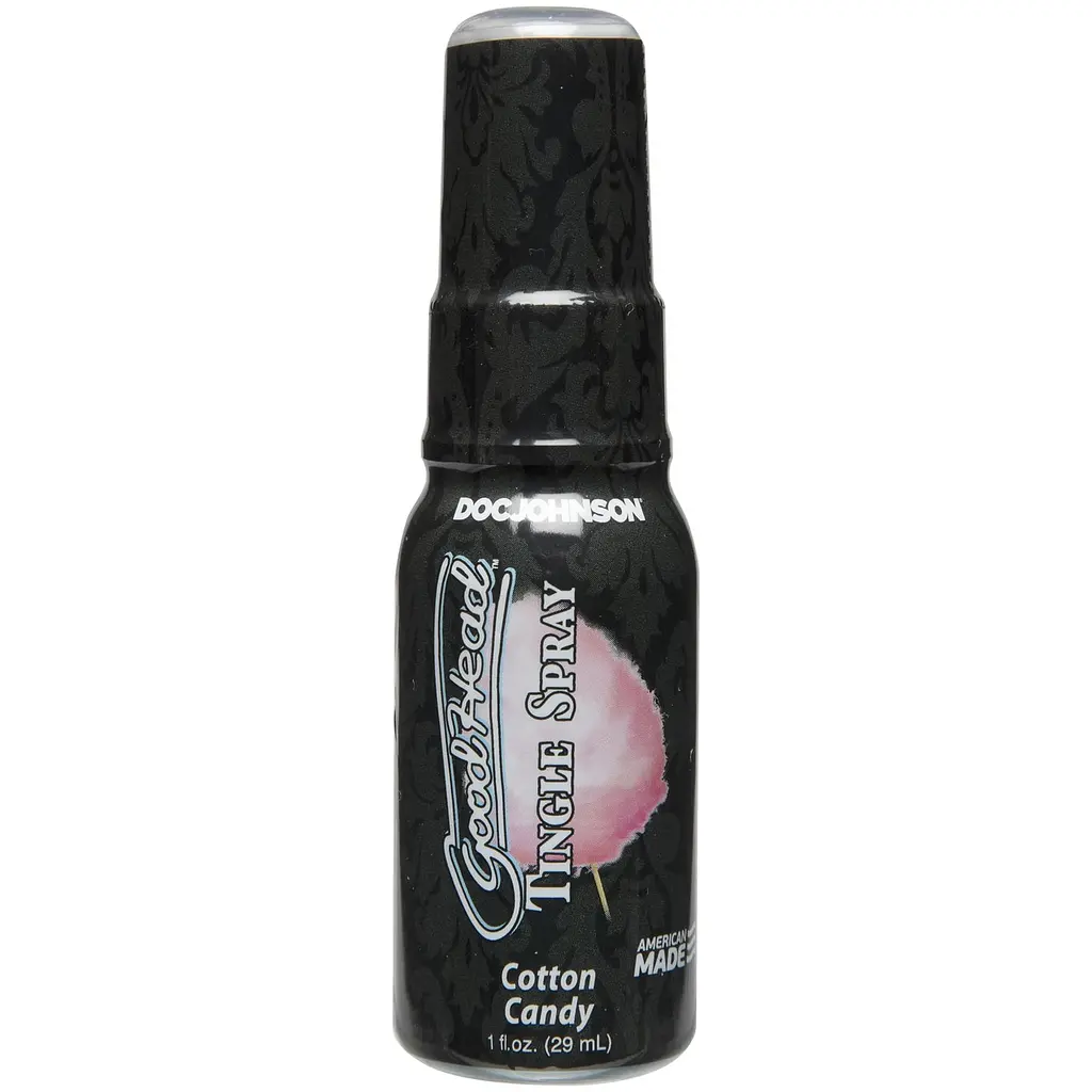 Спрей Doc Johnson GoodHead Tingle Spray – Cotton Candy – для минета со стимулирующим эффектом, 29 мл (сахарная вата)