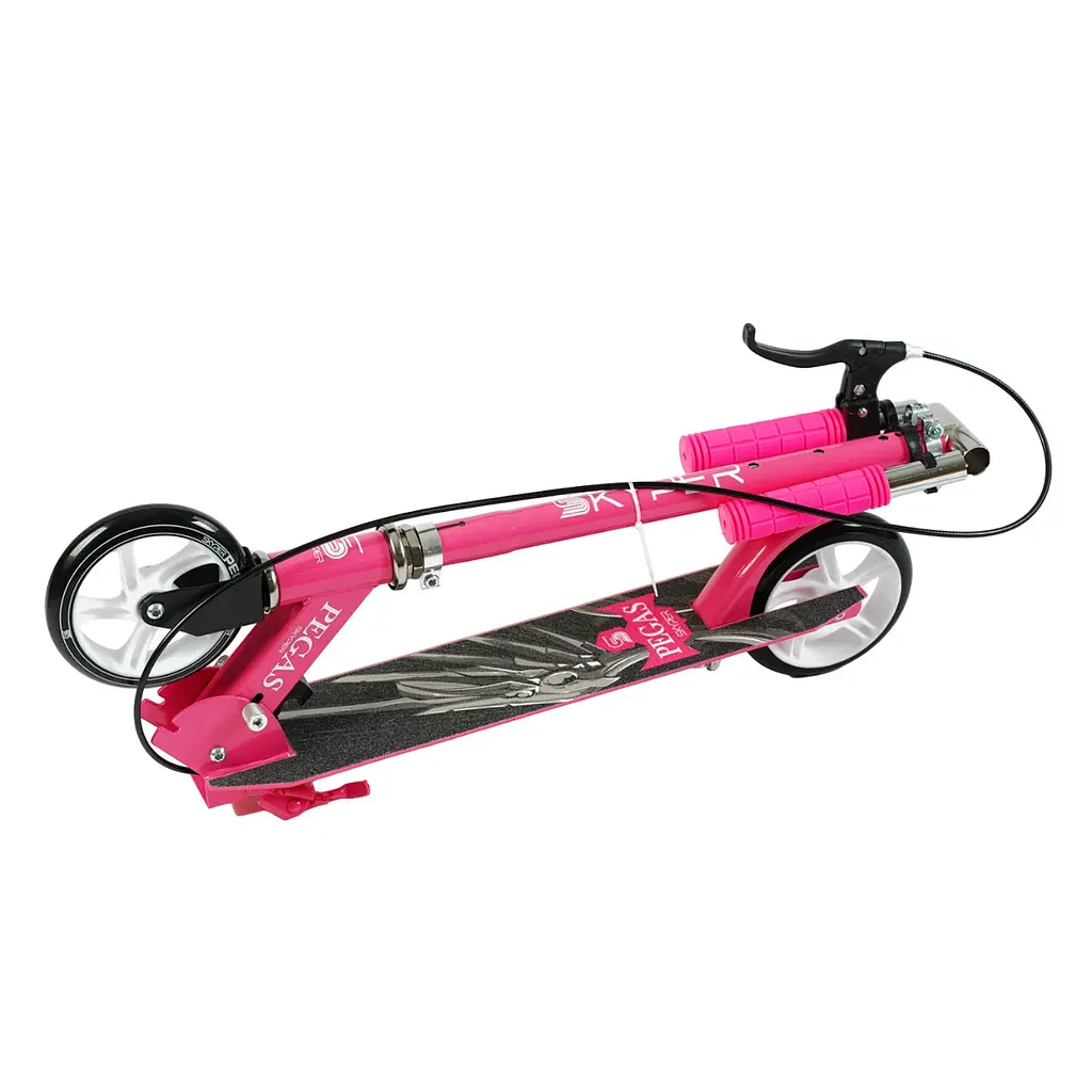 Самокат Skyper Pegas 68-89х54.5 см рожевий 000283560 - фото 7