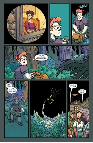 Lumberjanes / Gotham Academy #1B (2016) - Чайнна Клагстон Флорес - фото 3