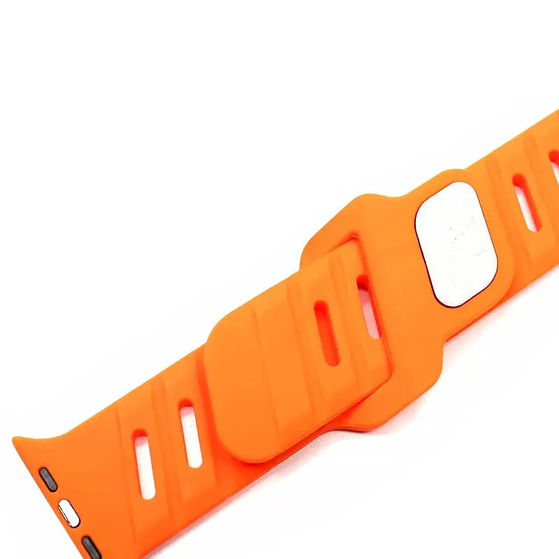 Ремешок Epik Urban для Apple Watch 42 (сер. 1-3)/44/45/46/49 мм, оранжевый - фото 4