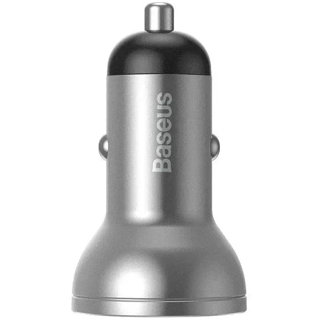 Автомобільне зарядне пристрій Baseus Digital Display Dual USB 4.8 A Car