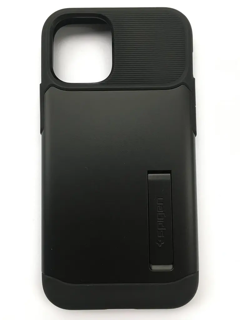 Чохол протиударний із підставкою Spigen Slim Armor ACS01545 для iPhone 12 Mini (5.4") Black - фото 7