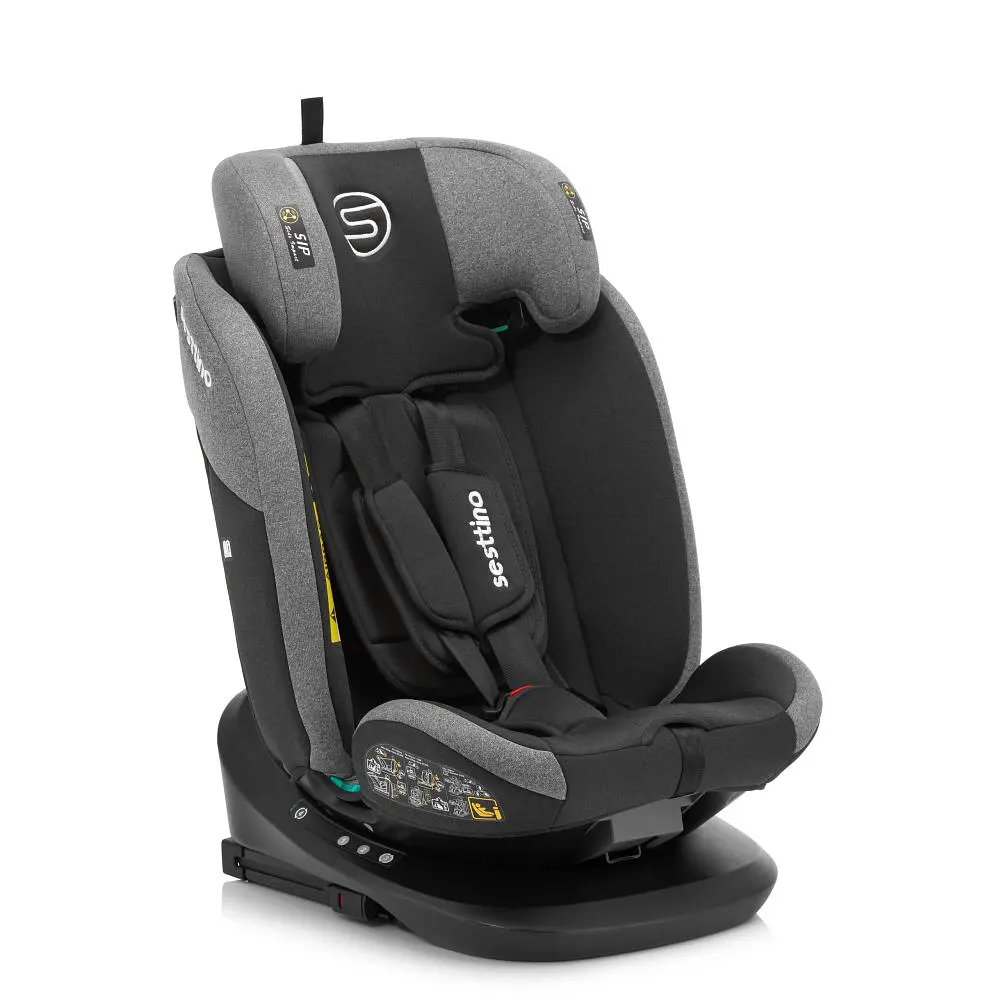 Автокресло Sesttino Oktagon Pro Isofix 0-36kg Grey - фото 2