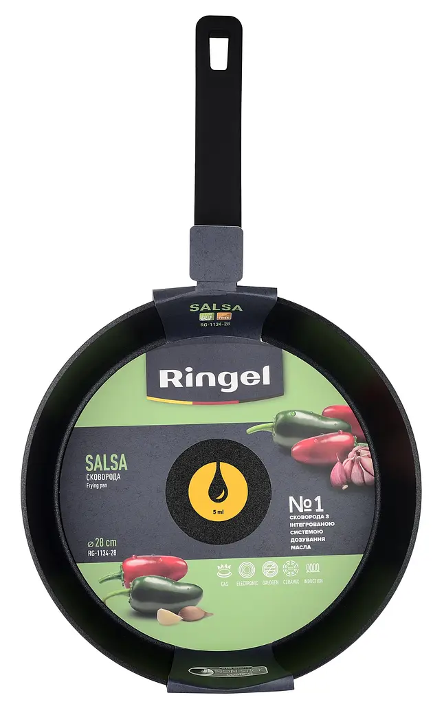 Сковорода Ringel Salsa 24 см kuh0016713 - фото 6