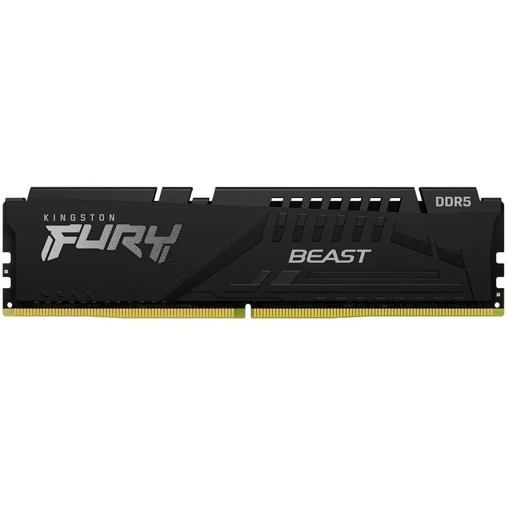 Модуль пам'яті для комп'ютера DDR5 32GB 5600 MHz Beast Black Kingston Fury (ex.HyperX) (KF556C40BB-32) - фото 2