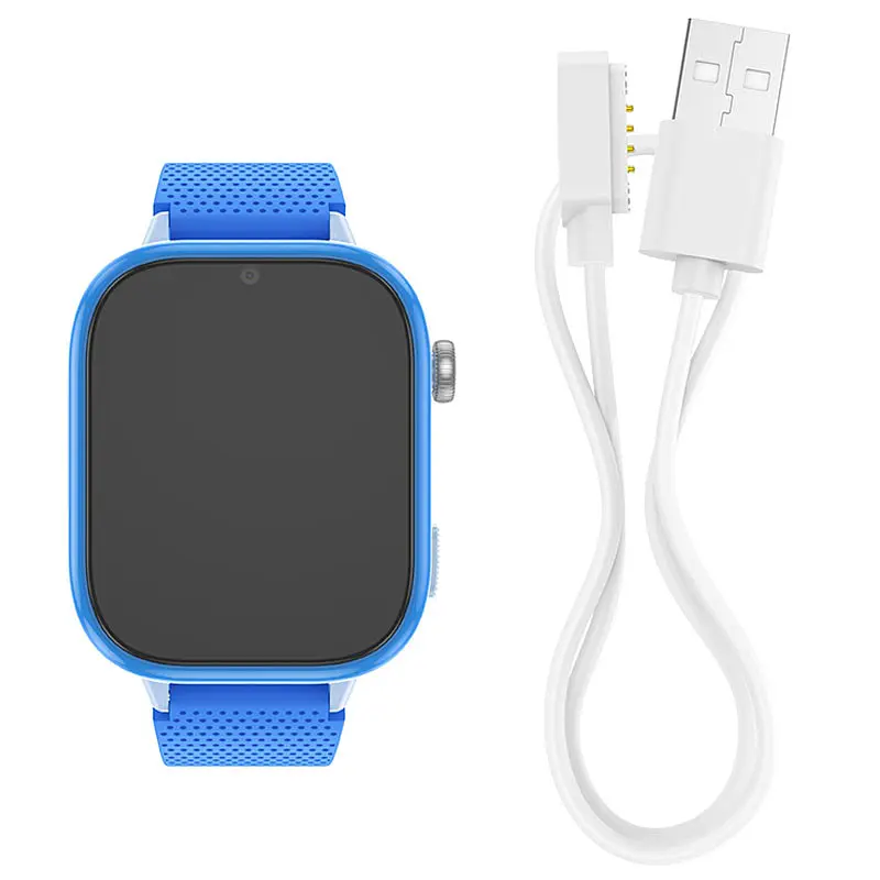 Дитячий cмарт-годинник Y101 4G with call function Blue Hoco teh0029823 - фото 3