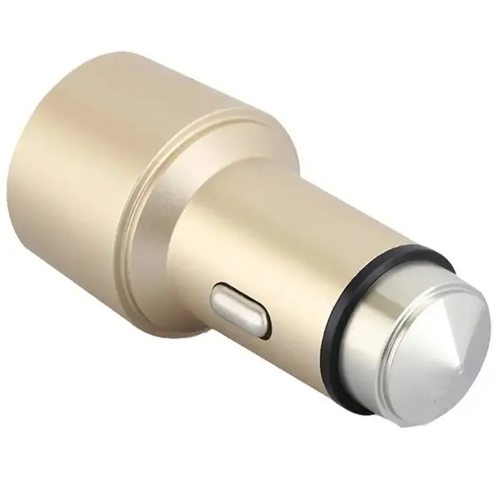 Автомобільний зарядний пристрій в прикурювач UFT CC1 Gold 2 usb порти - фото 2